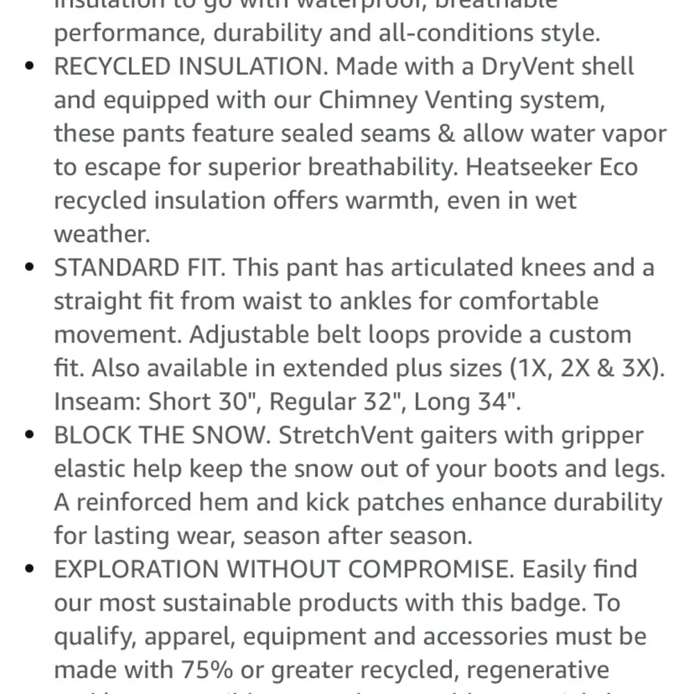NWT Women’s The North Face Boysenberry Freedom Insulated Pant XS TP - Picture 10 of 12